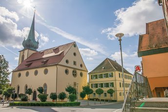 Evangelische Kirche in Schrozberg (Urh.r.  br.concept e.K.  Werbeagentur Wallhausen)